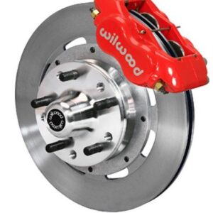 Wilwood WBK140-8583-R - 1937-47 Ford Pickup Front Kit-Red