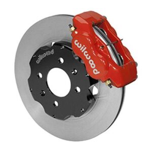 Wilwood WBK140-8695-R - 1990-99 Honda Civic Front Kit-Red