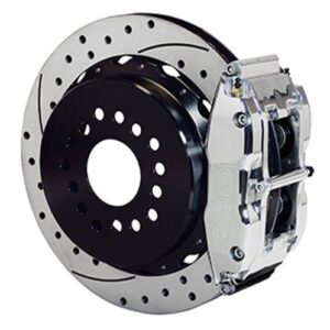 Wilwood WBK140-9218-DP - 9" Ford 2.36" Offset Rear Kit Drilled-Polished