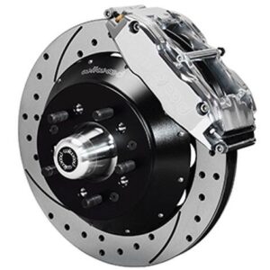 Wilwood WBK140-9802-DP - 74-78 Mustang Front Drilled Kit-Polished