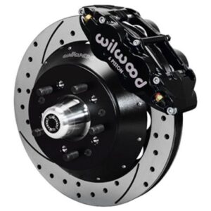 Wilwood WBK140-9803-D - 67-69 Camaro 64-72 Nova & Chevelle Front Kit Drilled-Blk