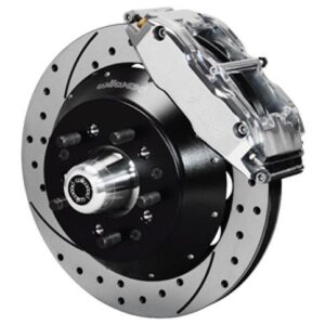 Wilwood WBK140-9803-DP - 67-69 Camaro 64-72 Nova & Chevelle Front Kit Drilled-Polished
