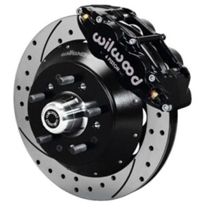 Wilwood WBK140-9804-D - 67-69 Camaro 64-72 Nova & Chevelle Front Kit Drilled-Blk