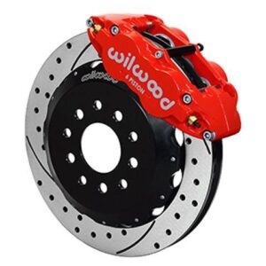 Wilwood WBK140-9834-DR - 98-02 Camaro Front Kit Drilled-Red
