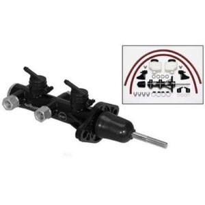 Wilwood WBK260-14388-BK - Alum. 1" Remote Master W/Rod-Blk