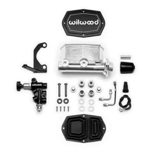 Wilwood WBK261-15661-P - Alum. 1" Compact Master With Pushrod And R/H Prop Valve-Polished