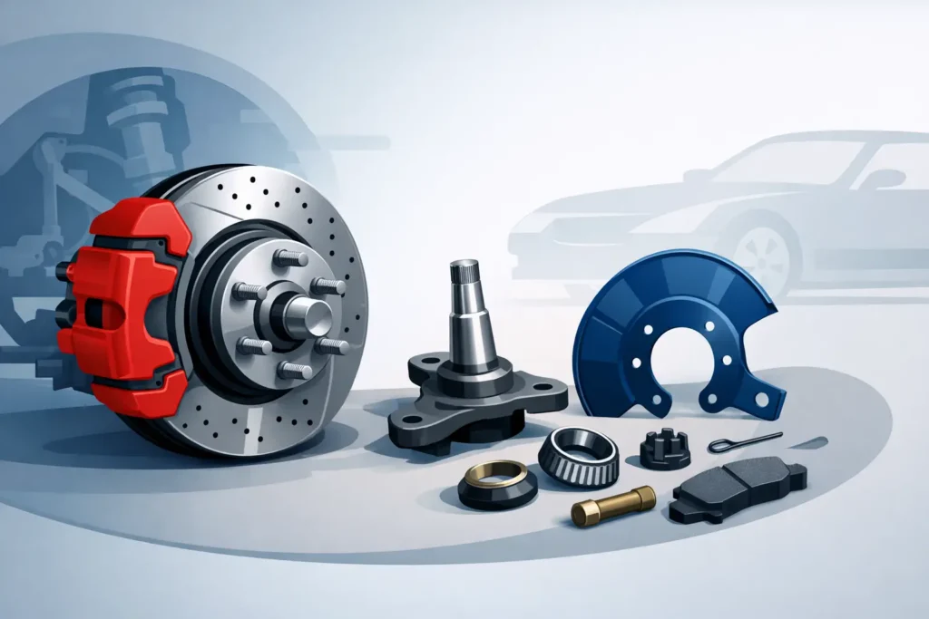 Disc Brake Spindle Conversion Basics