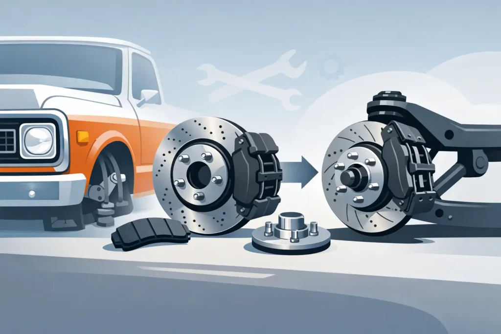 C10 Front Brake Upgrade Example That Works